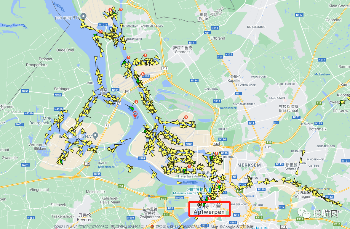 歐洲主要大港擁堵蔓延至內(nèi)陸航道，駁船大量延誤而空班