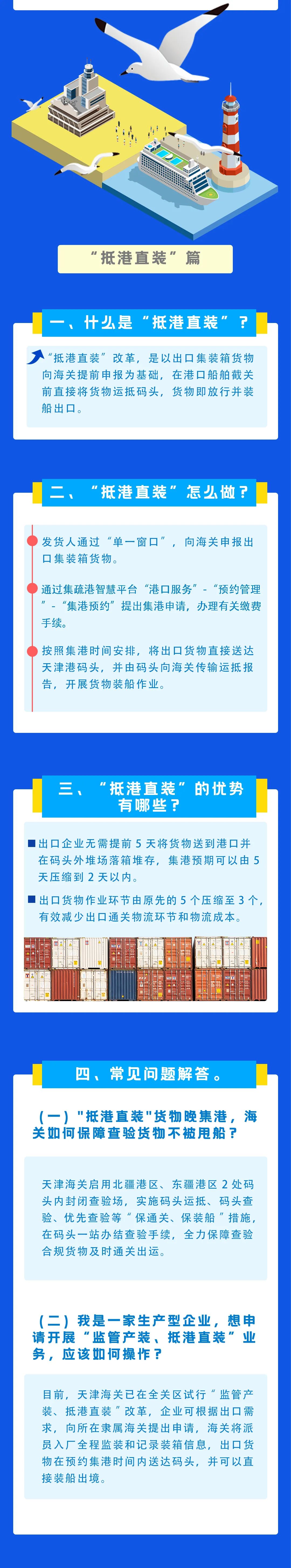 一圖讀懂丨促進跨境貿(mào)易便利化之“船邊直提”“抵港直裝”