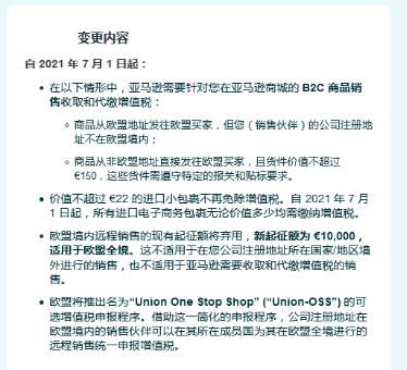 歐洲VAT巨變！賣家利潤縮水20%！剛剛亞馬遜宣布......