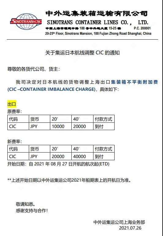 黃金周！馬士基建議盡快預(yù)訂集裝箱！多家船公司開始征收上調(diào)多項附加費