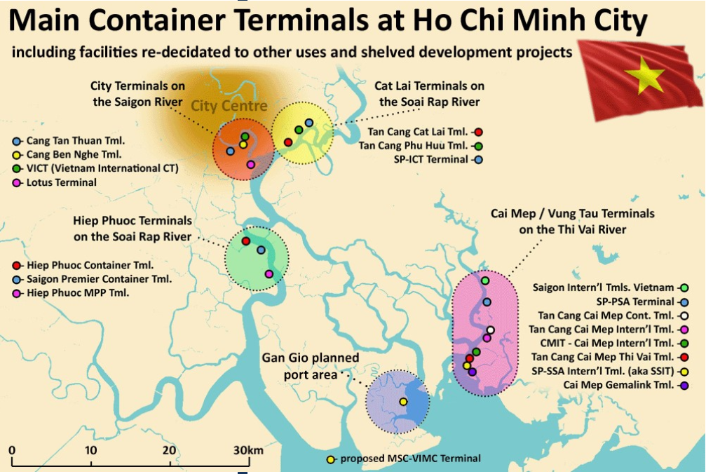 東南亞將再建吞吐能力超1500萬TEU的碼頭？