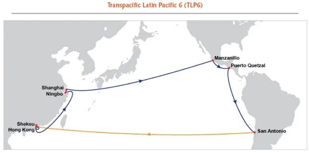 東方海外推出中國(guó)-南美新航線，掛靠香港、蛇口、寧波、上海……