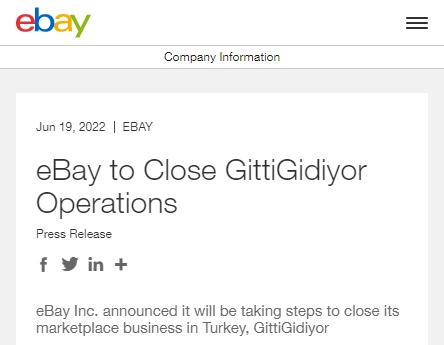 失去400萬活躍買家！eBay退出這個(gè)市場，亞馬遜卻加碼！
