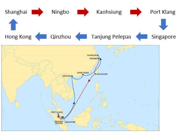 MSC亞洲區(qū)域內(nèi)航線大調(diào)整！