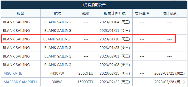 航線快訊！2M聯(lián)盟這條歐洲航線兩個(gè)月內(nèi)唯一一艘船也停航了