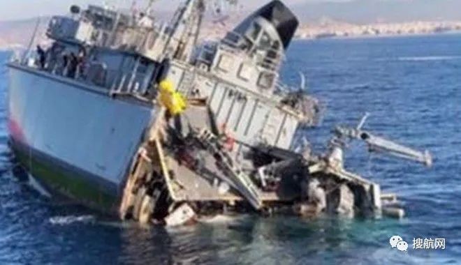 事故丨馬士基一艘集裝箱船與軍艦相撞！軍艦被撞成兩截，船長被捕